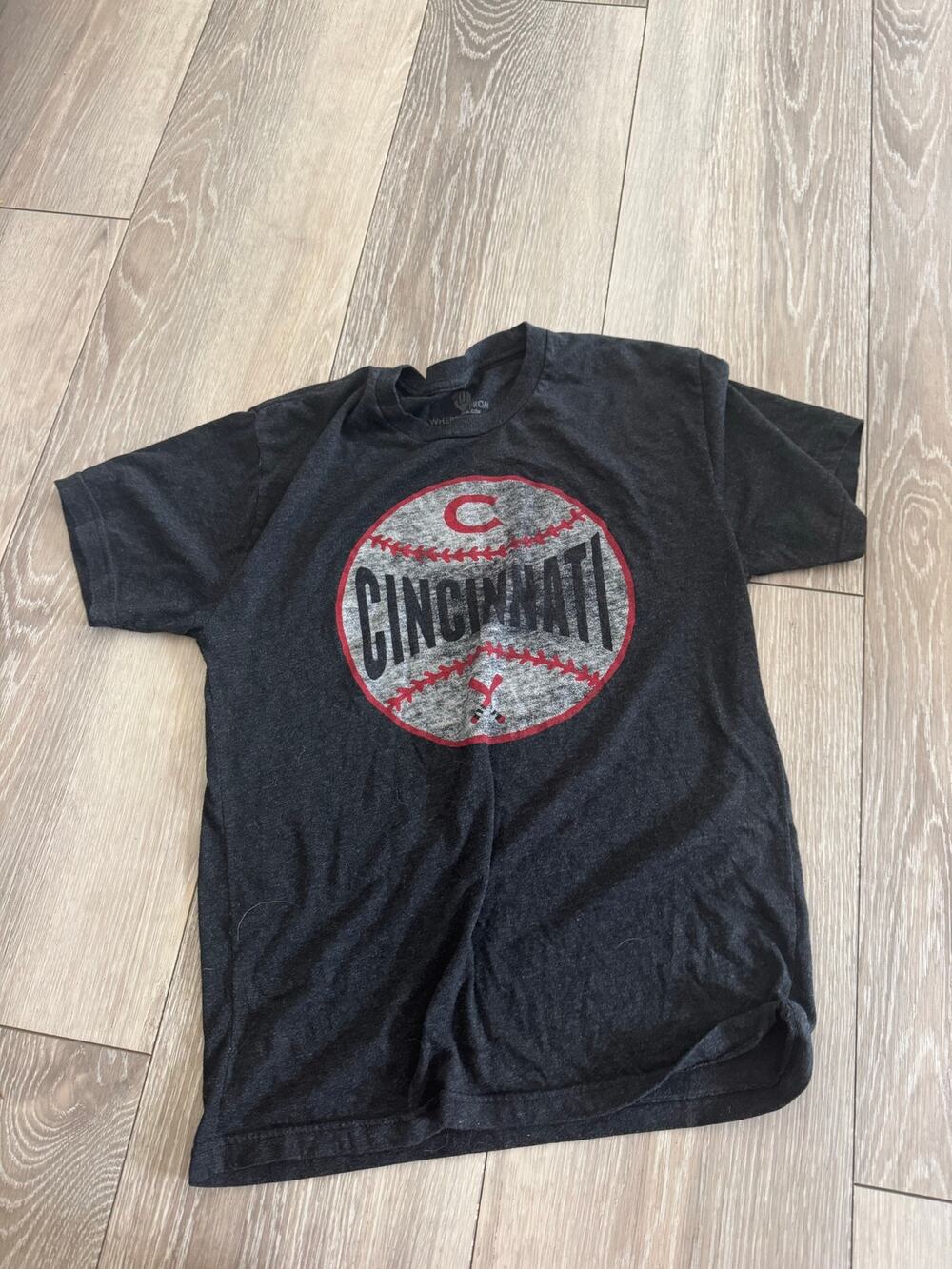 Where im from Cincinati Red's Baseball Tshirt